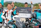 国产摩托车跑出315.82公里时速 搭载正向自研发动机